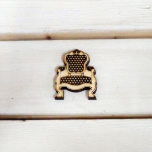 버닝아트 장식물 의자 W38mmXH50mm