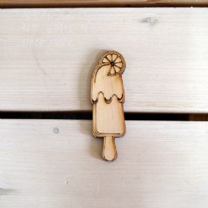 버닝아트 장식물 아이스크림3 W24mmXH78mm