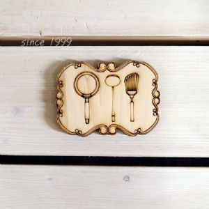 버닝아트 장식물 요리도구 W70mmXH50mm