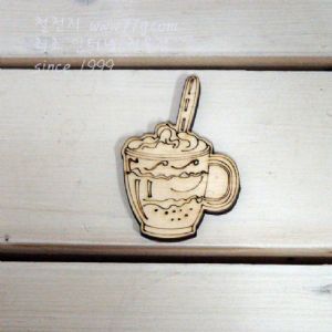 버닝아트 장식물 Tea 4 W46mmXH68mm