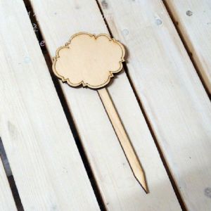 화분꽂이 네임픽 뭉게구름 2