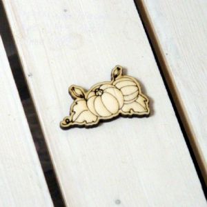 버닝아트 장식물 호박 W52mmXH34mm