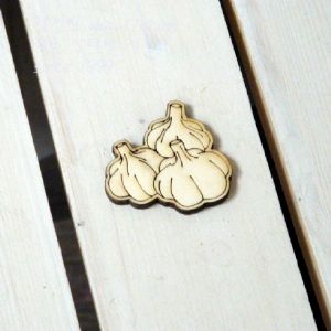 버닝아트 장식물 마늘 W46mmXH44mm