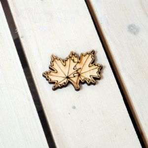 버닝아트 장식물 나뭇잎3 W58mmXH40mm