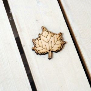 버닝아트 장식물 나뭇잎8 W52mmXH54mm