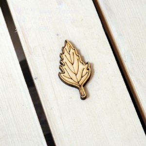 버닝아트 장식물 나뭇잎15 W30mmXH58mm