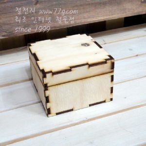 버닝아트 짜임 수납박스