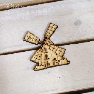 버닝아트 장식물 건축물6 W65mmXH75mm