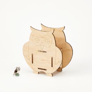 버닝아트 키즈 부엉이 저금통
