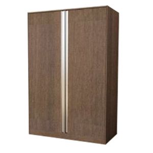 양쪽문 수납장 중간기둥 월넛색(몸통15mm + 문짝18mm) (600*2000*400)