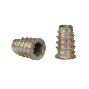 번데기 너트 외경 10mm 나사산 8mm 길이 20mm