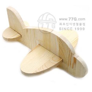 원목 포크아트 재료 비행기
