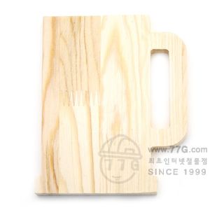 원목 포크아트 재료 맥주잔 두께(15mm)