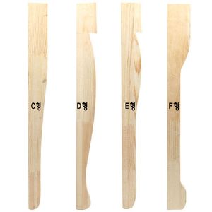 원목 나무학다리 E형(4개한세트)(소나무) (60*800*0)(1개)