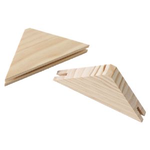 원목 코너 꺽쇠 95x95x18mm