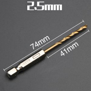 육각축 드릴날 2.5mm(하이스강)