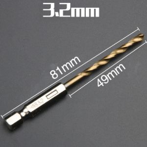 육각축 드릴날 3.2mm(하이스강)