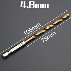 육각축 드릴날 4.8mm(하이스강)