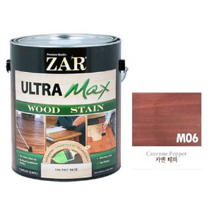 ZAR 울트라 맥스 친환경 우드스테인 500ml M06 카엔 페퍼