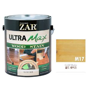 ZAR 울트라 맥스 친환경 우드스테인 500ml M17 골드 쉐이크