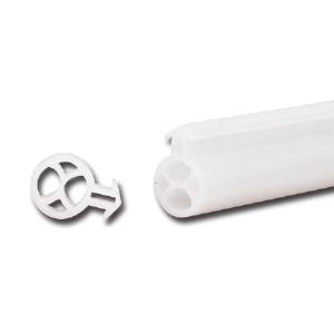 실리콘 틈새 바람막이 백색 (1M)