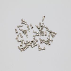 소품용 나무피스 은색 2.6x8mm(100개)