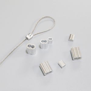 와이어 로프 페럴 압착체결 고정 부속 2.5mm