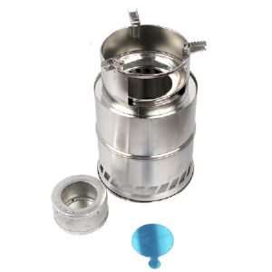 낙엽, 나무가지가 연료! 생존 캠핑 난로 로켓 스토브