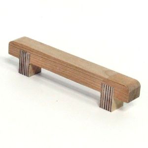 원목 순수 손잡이(앨더둥근형)(22mm)