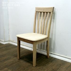 DIY전용의자 (세로 등받이 앉는판재 무늬목)(샌딩포함)