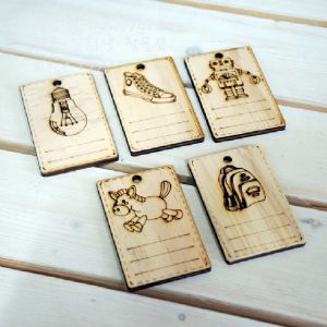 버닝아트 악세사리 네임텍