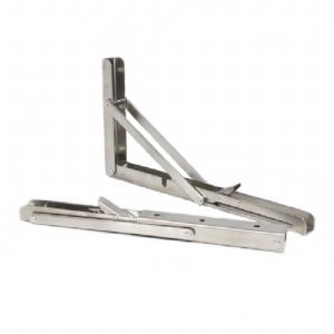 스텐 접이식 원터치 까치발 좌우세트