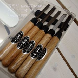 백두산 조각도 5개 세트