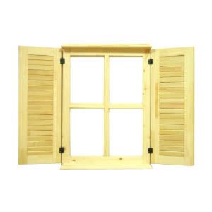 웨스턴 원목 프로방스 창문