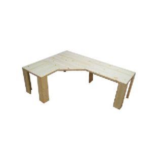 천연 원목 컴퓨터책상