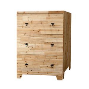 내츄럴 원목 서랍장