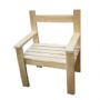 프로방스 원목 베란다 장식 의자