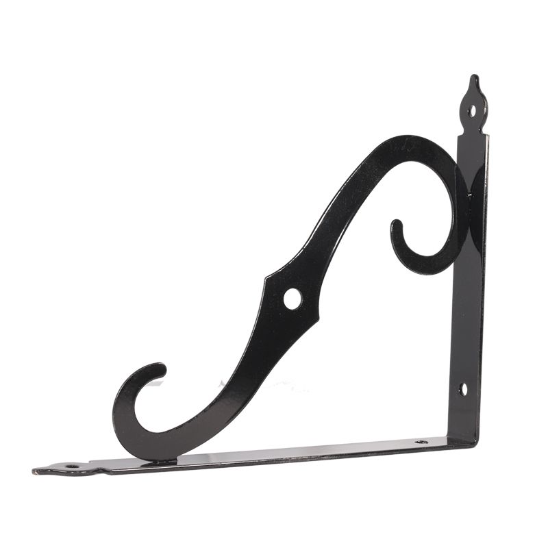 인테리어 까치발 S형 흑색 190x235mm 1