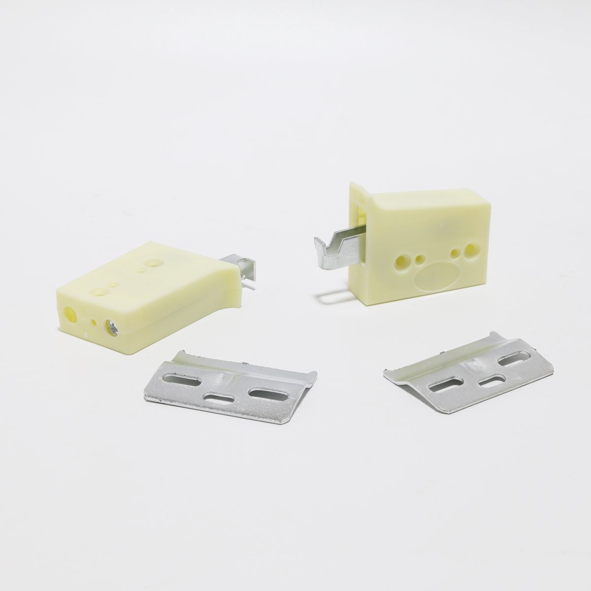 벽붙이 벽면 가구 고정부속 150kg용(2개 한셋트 + 브라켓 2개) 1