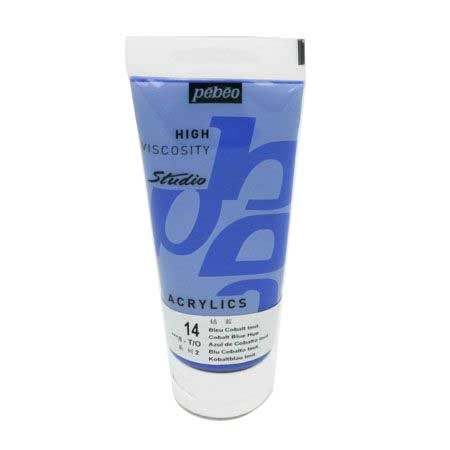 뻬베오 고점도 아크릴물감 (14) Cobalt Blue Hue 100ml 1