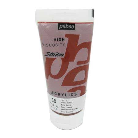 뻬베오 고점도 아크릴물감 (38) Bumt Sienna 100ml 1