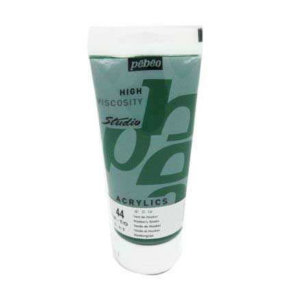 뻬베오 고점도 아크릴물감 (44) Hooker’s Green 100ml 1