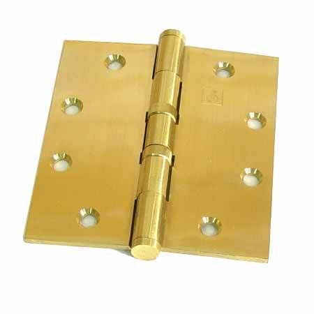 방문용 경첩 황동 광택4.5X4인치 (9211X702) 수입독일 2개 1조 1