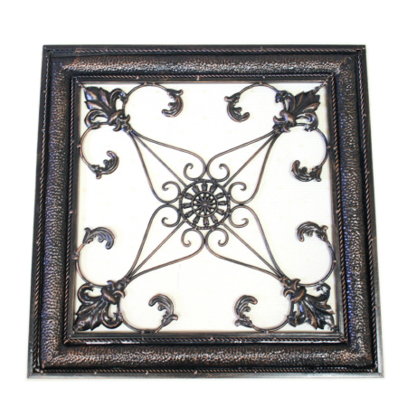 아이언 프레임바로크 벽장식(595X595mm) 1