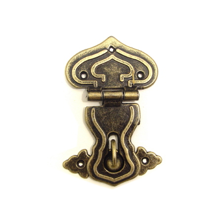 브론즈 하트키 잠금장식 (대 ,90X57) 1