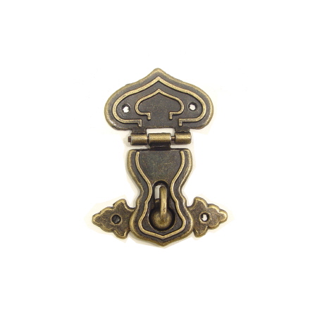 브론즈 하트키 잠금장식 (소, 63X47) 1