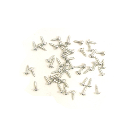 나무피스(나사못) 볼록머리 실버  #3X12 10개 1