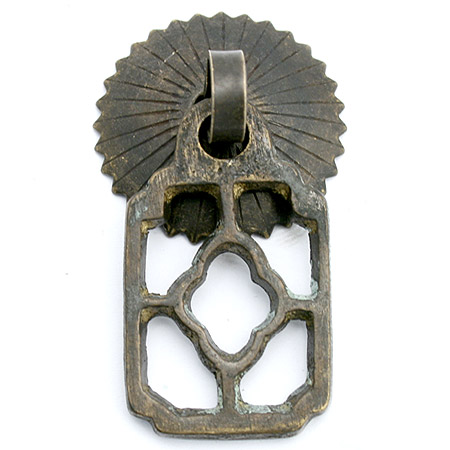 엔틱 고가구 사각 클로버 101 (순동) 23X40mm 1