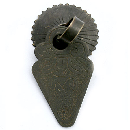 엔틱 고가구 도토리 110 (순동) 21X36mm 1