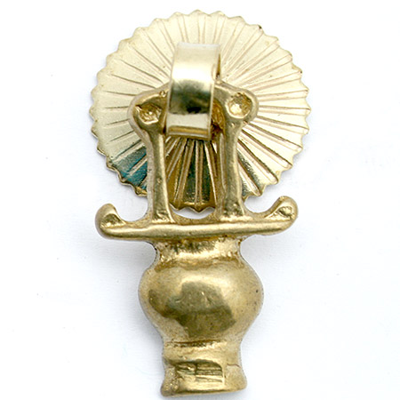 엔틱 고가구 금장 램프 115 (순동) 21X36mm 1